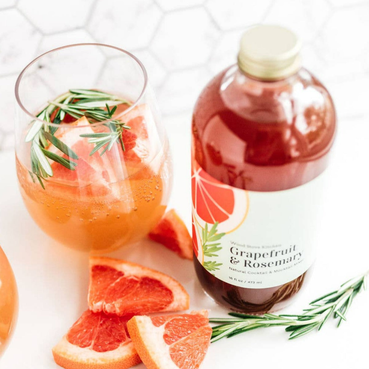 Grapefruit & Rosemary Cocktail Mixer and Mocktail Mixer