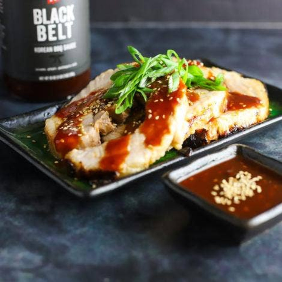Black Belt Korean BBQ Sauce Olive & Basket1