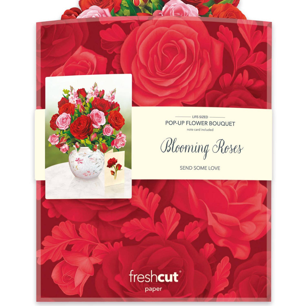 Blooming Roses Pop-up Greeting Card- The perfect card1