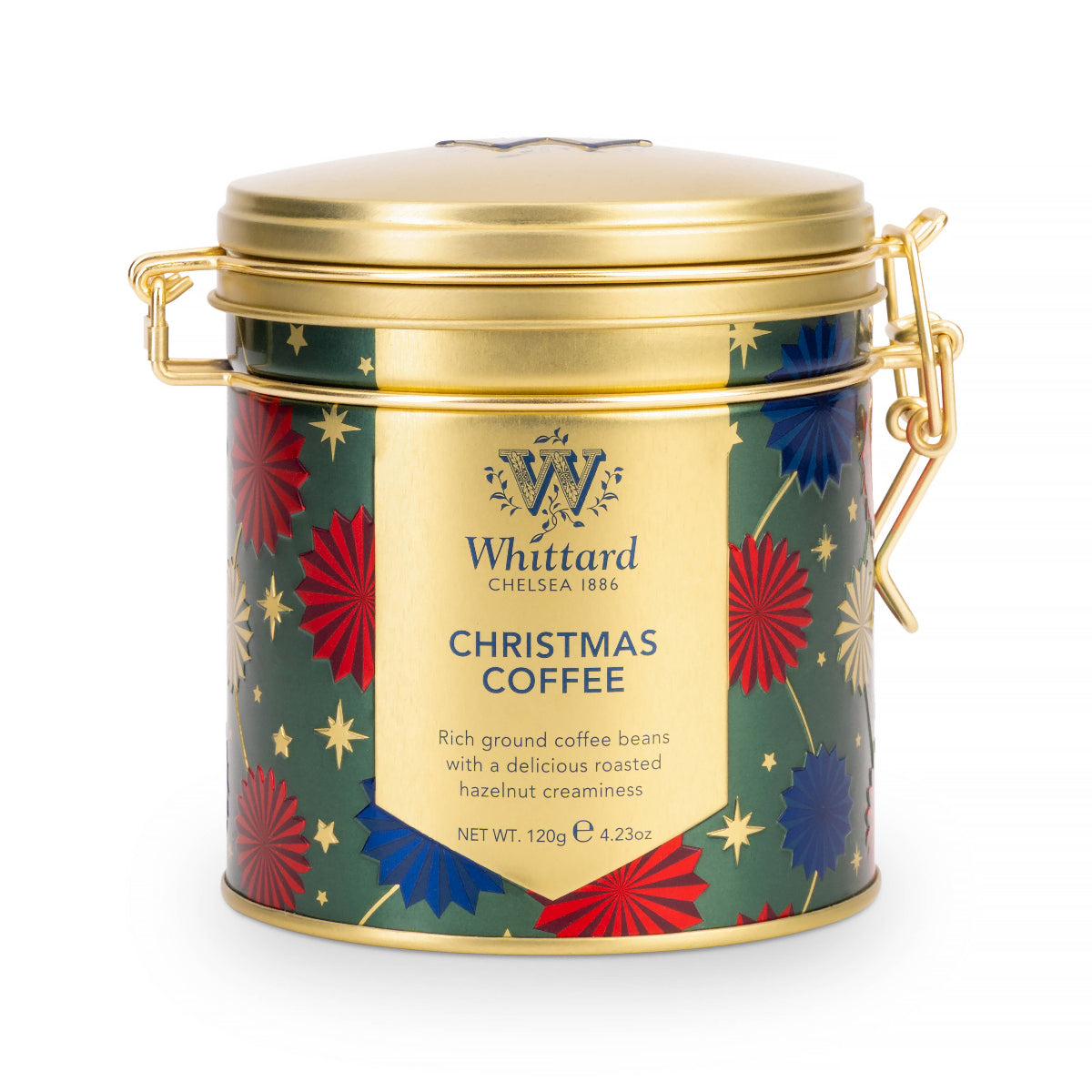 Christmas Coffee with a Clip Top- Olive & Basket