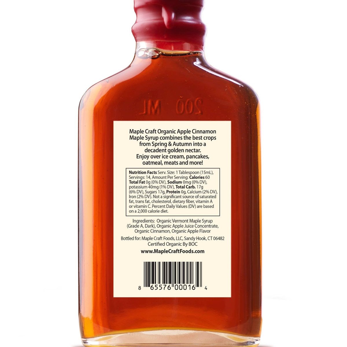 Organic Apple Cinnamon Maple Syrup2