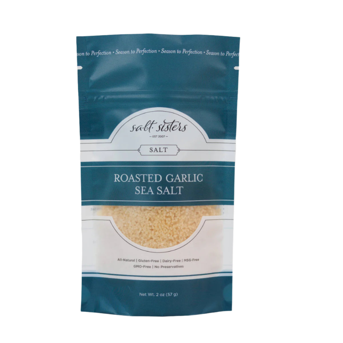 Roasted Garlic All-Natural Sea Salt- Olive & Basket