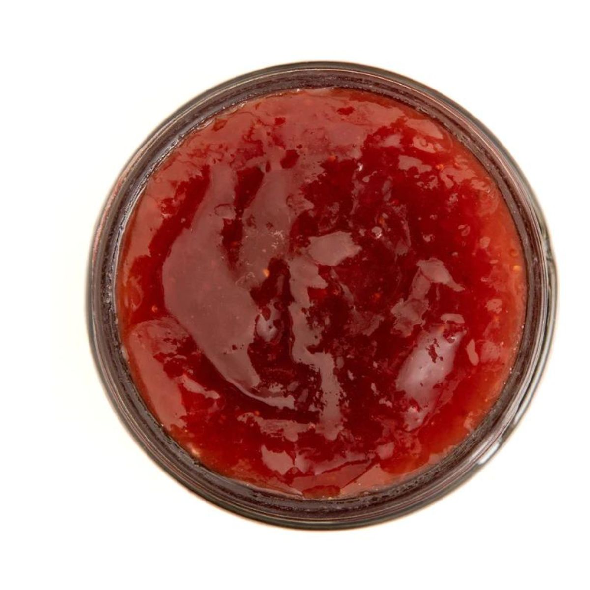 Wild Rose Infused Strawberry Jam- Wonderful with toast with tea.
