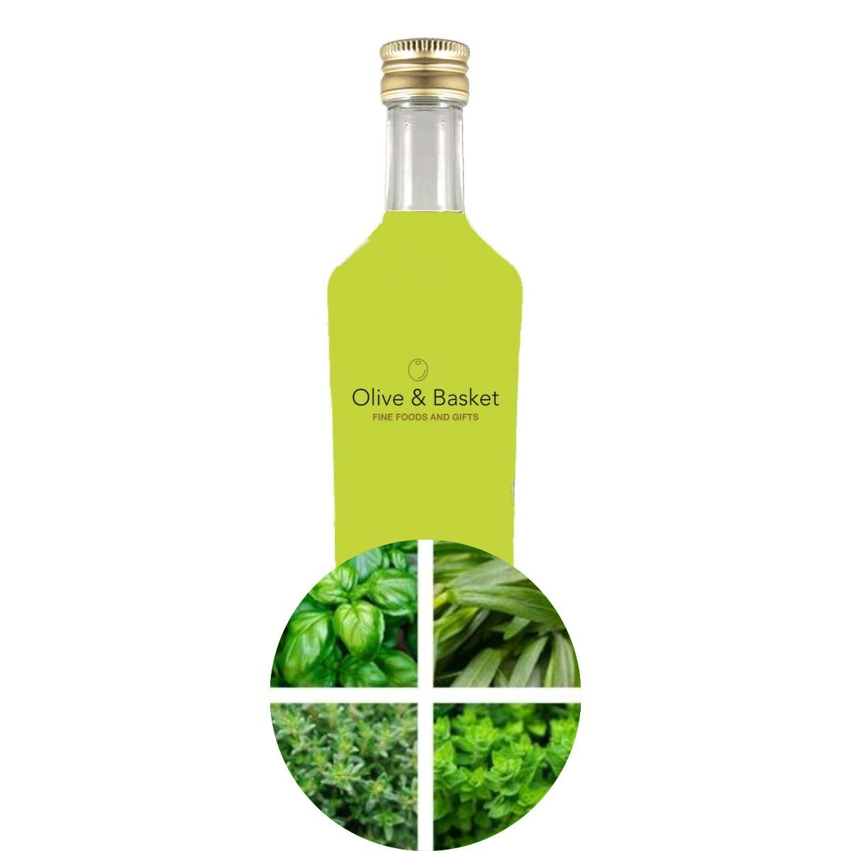 Tuscan Herb Olive Oil from Italy with flavors of basil, oregano, tarragon, and thyme, galantino producer
