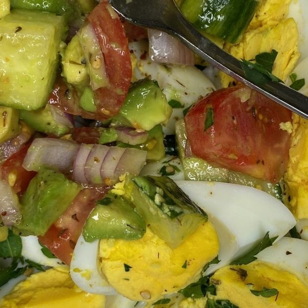 Mediterranean Style Egg Salad