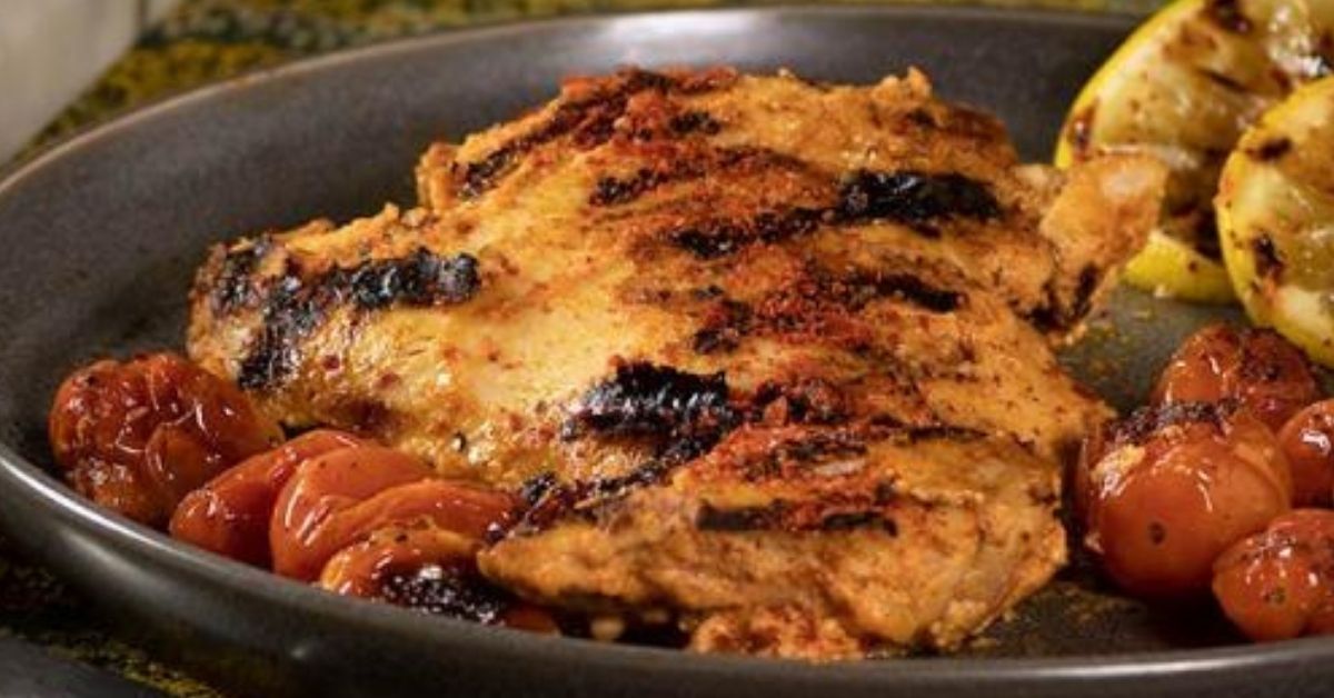 Greek Seasoning Grilled Chicken Thighs