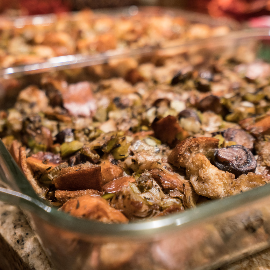 Mushroom Bread Stuffing