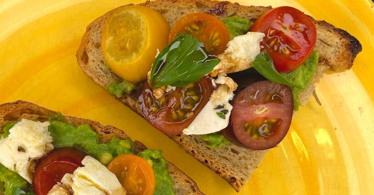 Caprese Avocado Toast