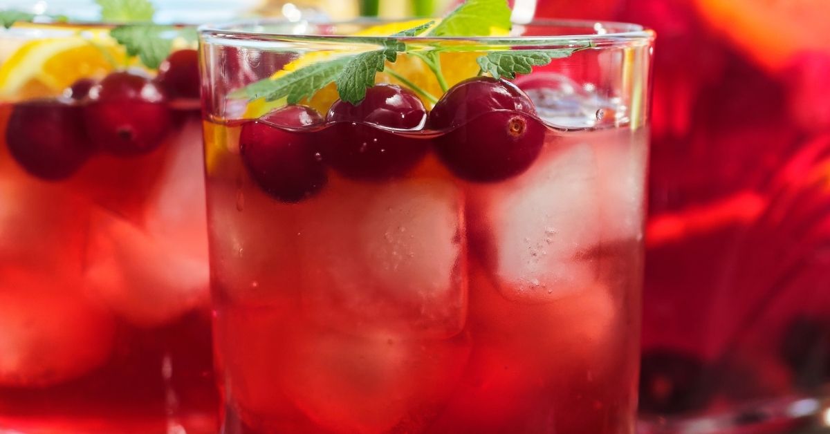 Cranberry Christmas Sangria