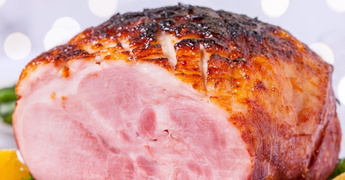 Balsamic Glazed Baked Ham