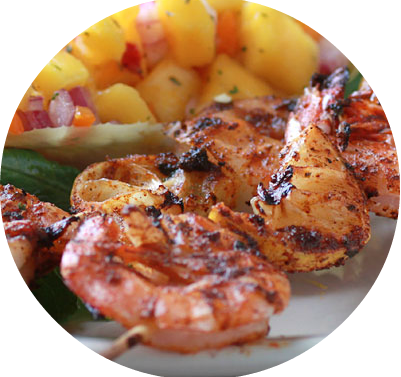 Mango Habanero Grilled Shrimp For Tacos