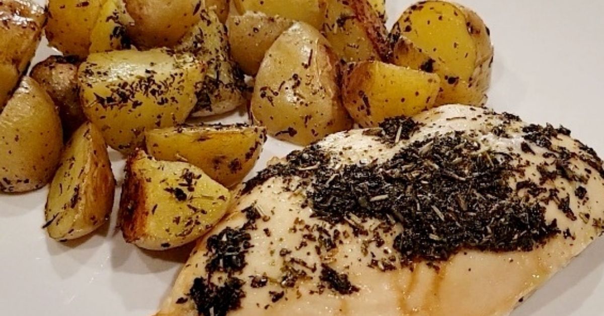 Herbs de Provence Chicken with Roasted Potatoes