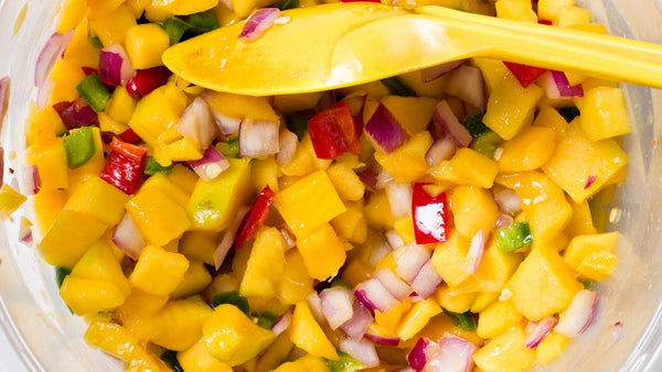 Mango Salsa- Perfect snack no matter the time of the year. - Olive & Basket