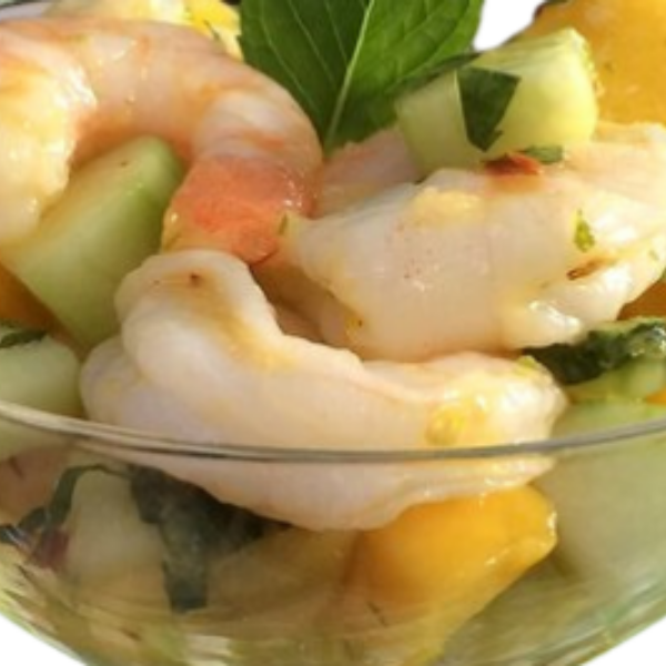 Spicy Mango Shrimp Salad