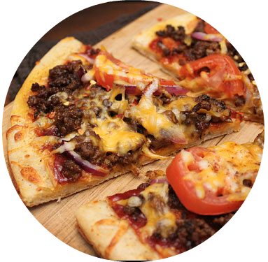 Cheeseburger Pizza