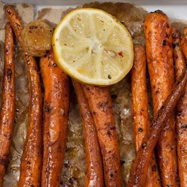 Tuscan Roasted Carrots With Lemon