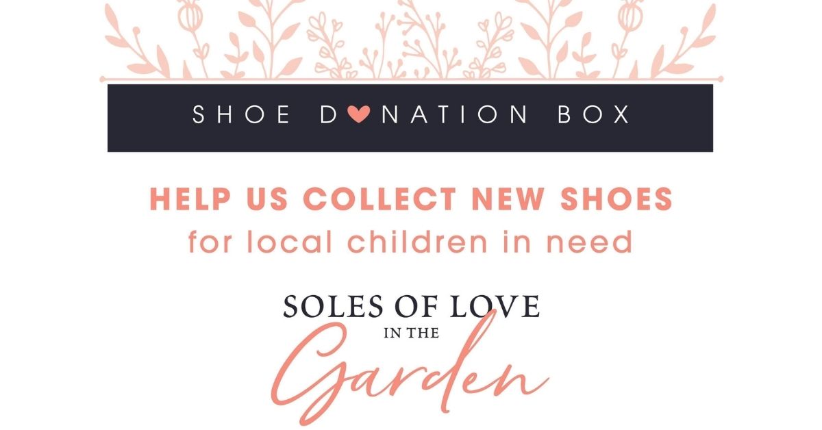 We are collecting children shoes from now until July 28!