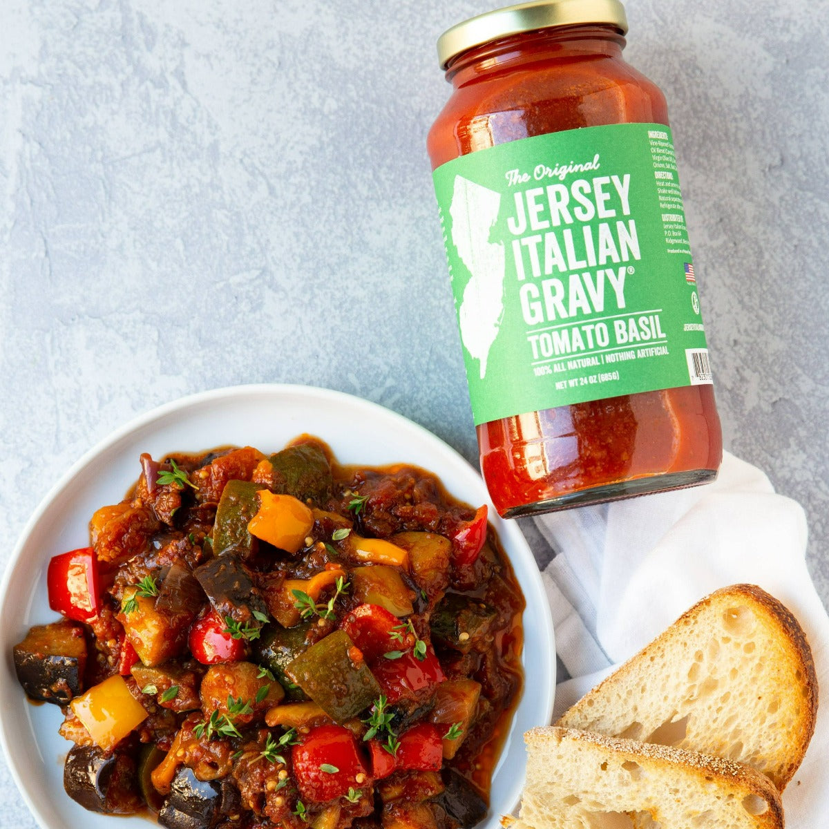 Jersey Italian Gravy Tomato Basil