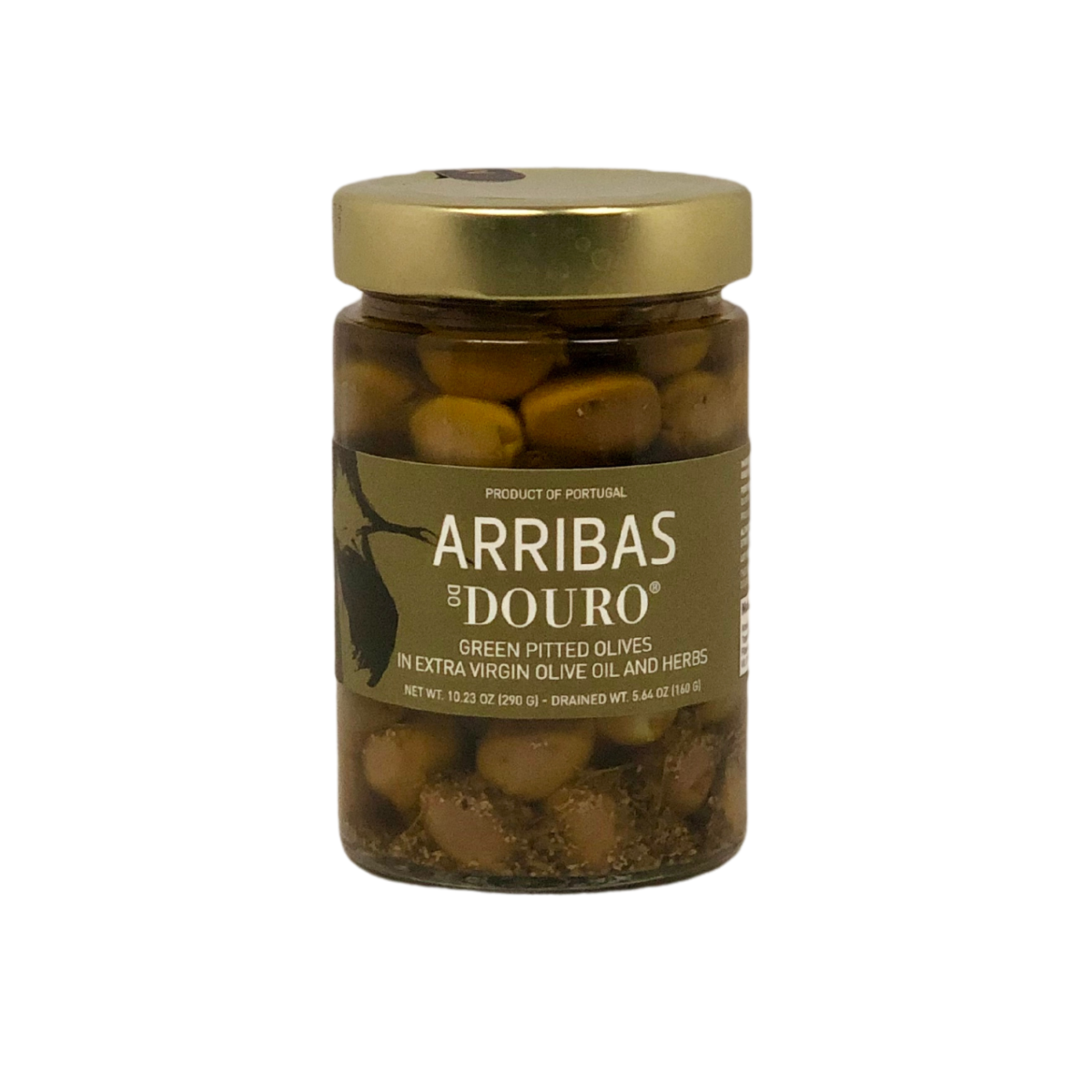 Arribas do Douro Green Pitted Olives With Herbs