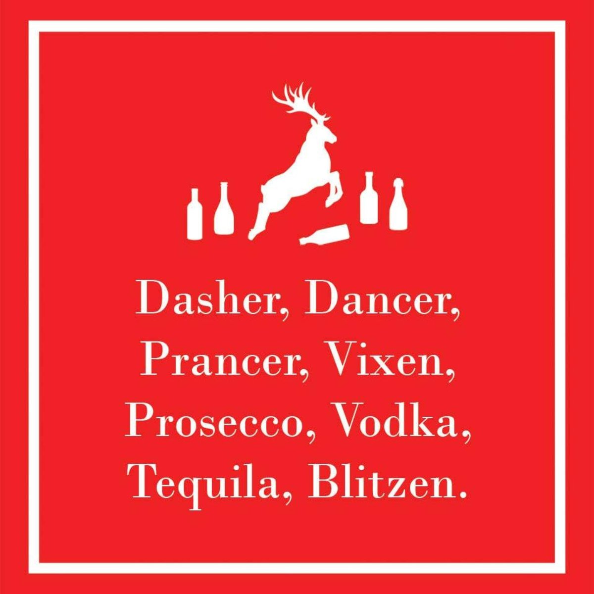 Blitzen Beverage Napkins- Celebrate in style