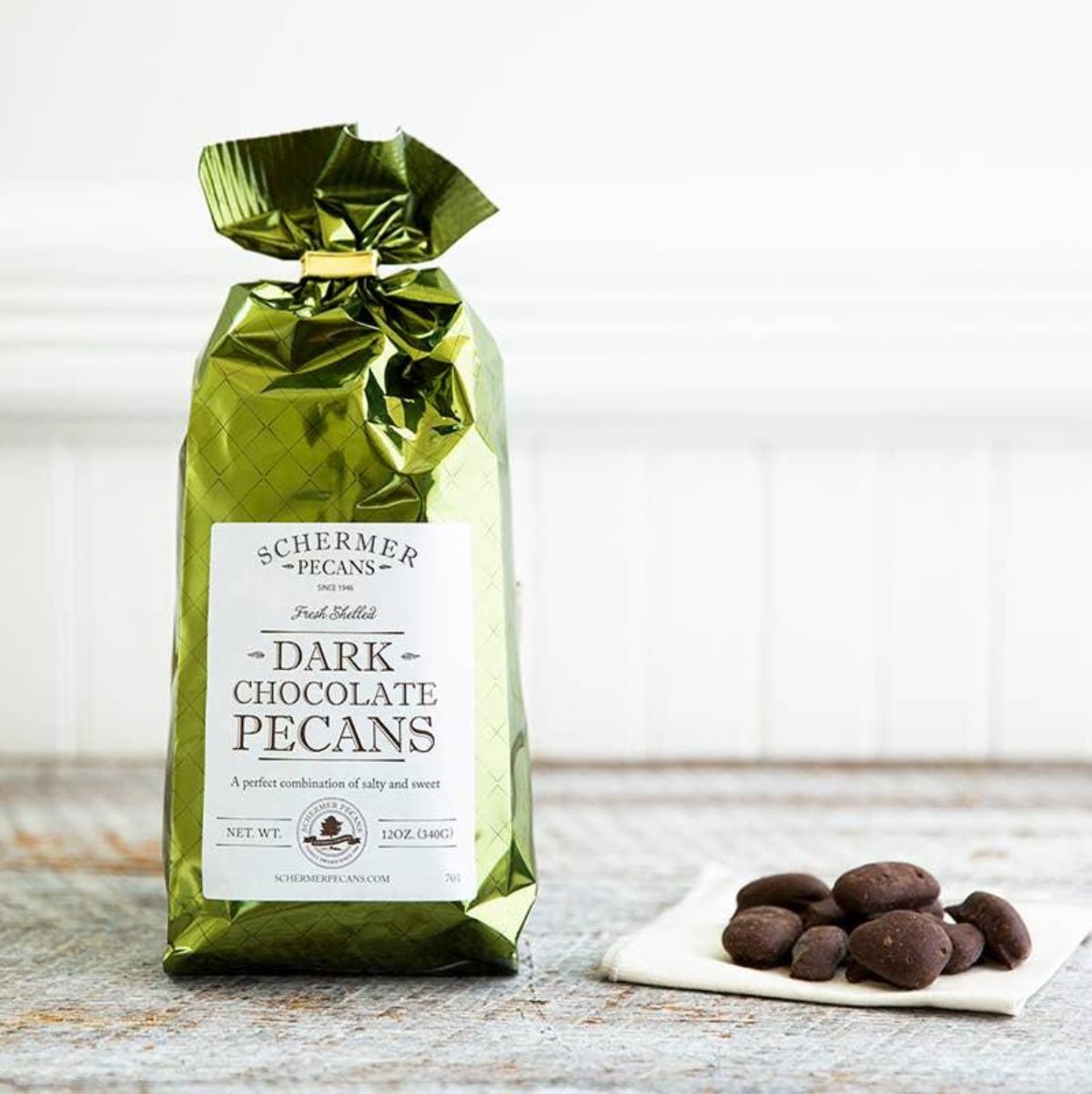 Dark Chocolate Pecans