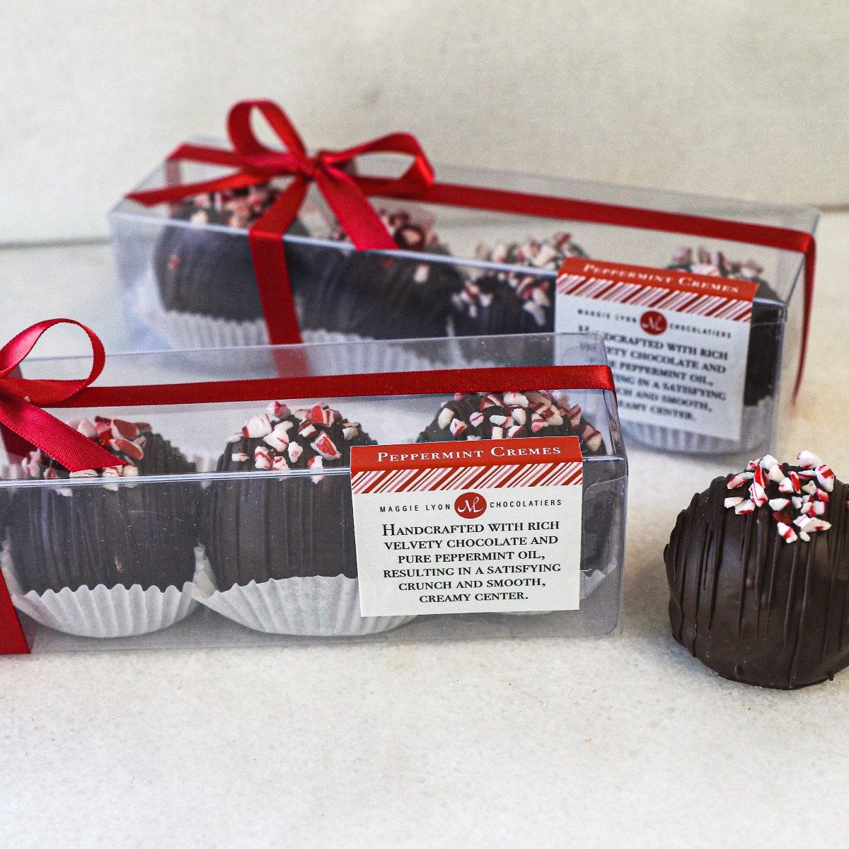 Dark Chocolate Peppermint Cremes