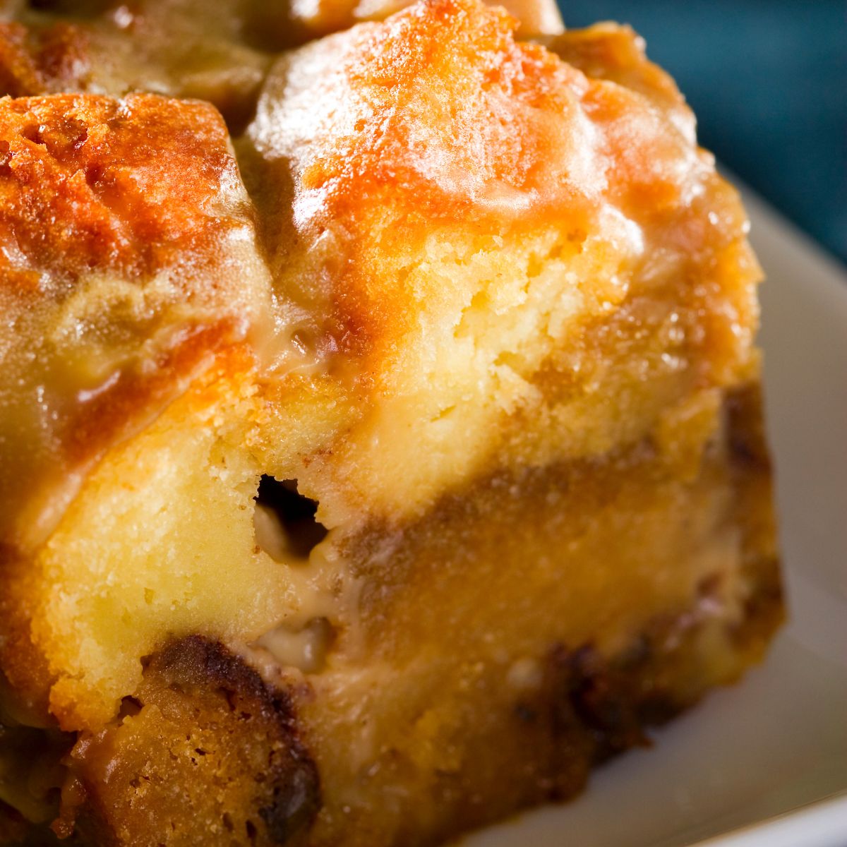 BREAD PUDDING WITH BOURBON MAPLE SYRUP