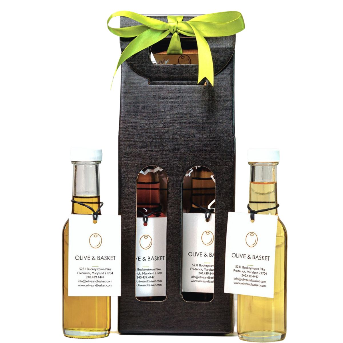 GARLIC EVOO AND CHAMPAGNE VINEGAR GIFT SET