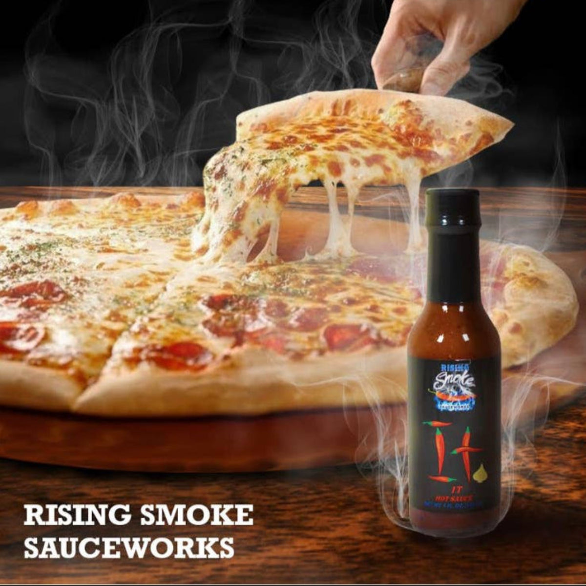 It Hot Sauce- Medium heat cayenne and garlic table sauce.