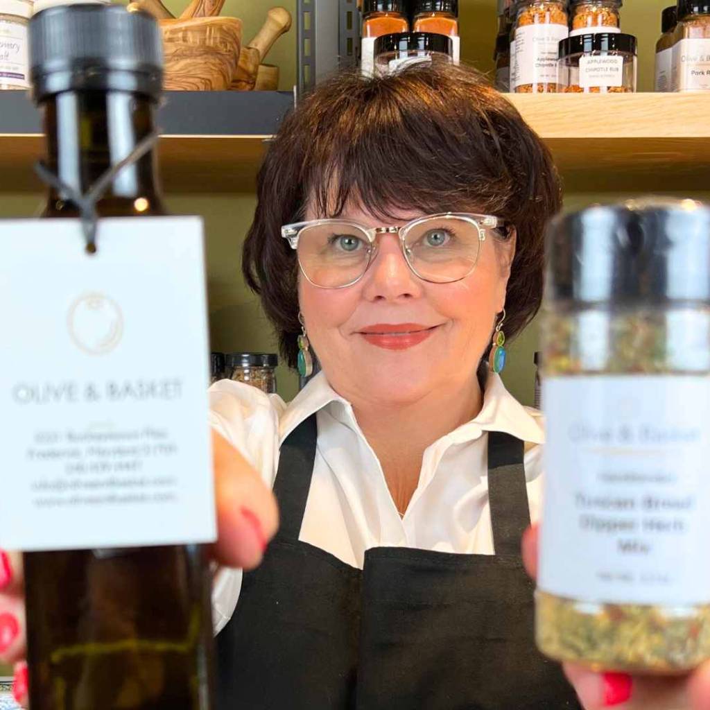 Olive and Basket - Sharon Streb Founder