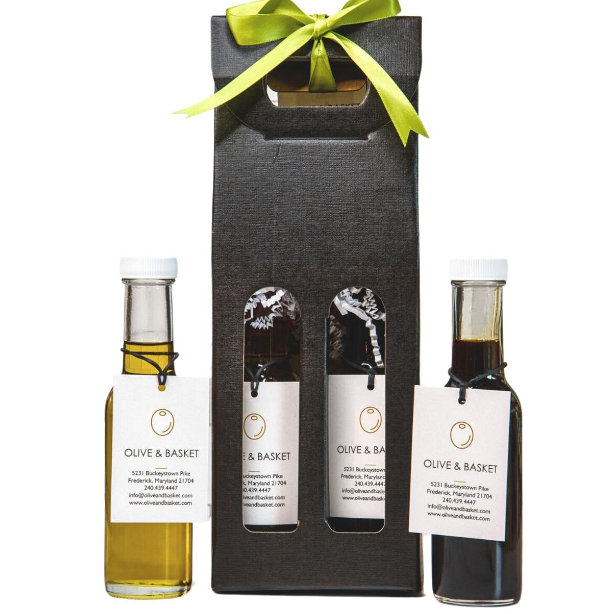 Sweet &amp; Savory Pairing Gift Box- Blackberry Balsamic Vinegar and Rosemary Olive Oil