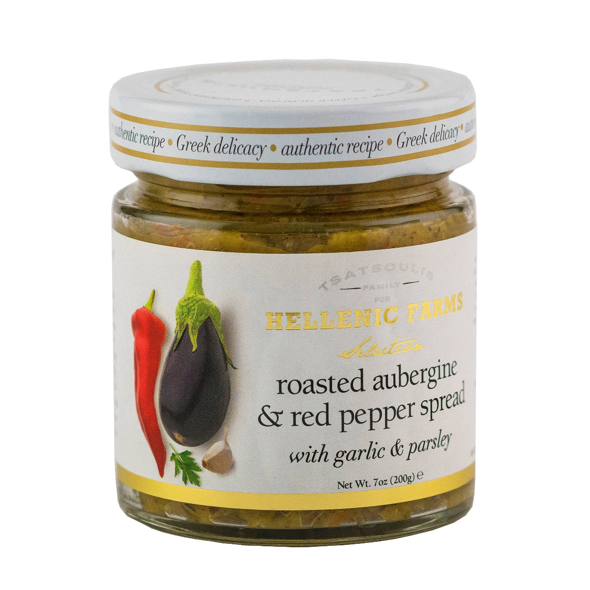 Roasted Eggplant and Red Pepper Spread- Olive & Basket