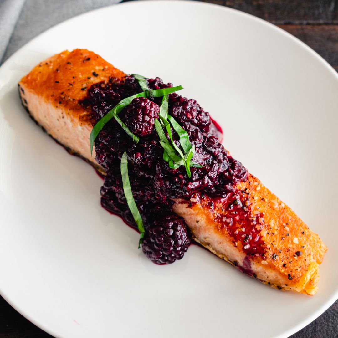 Blackberry Dark Balsamic Vinegar- Perfect for a spinach salad