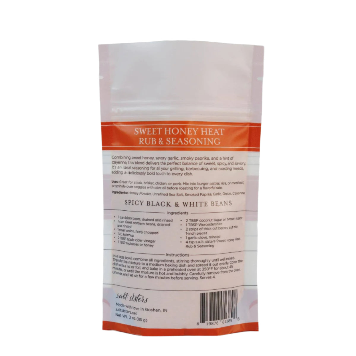 Sweet Honey Heat Rub & Seasoning Mix- Olive & Basket