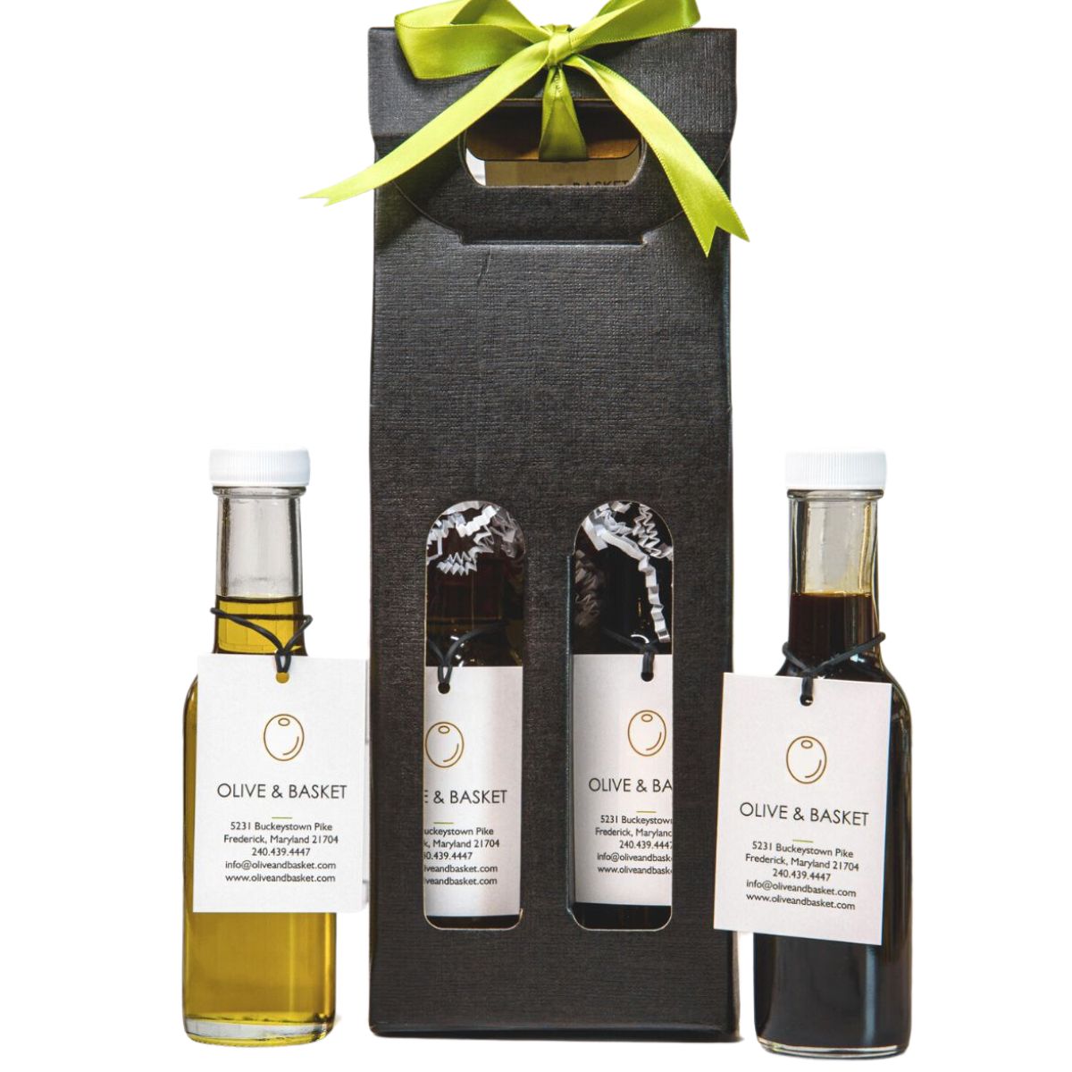 TRADITIONAL BALSAMIC VINEGAR AND TUSCAN HERB EVOO DUO GIFT SET