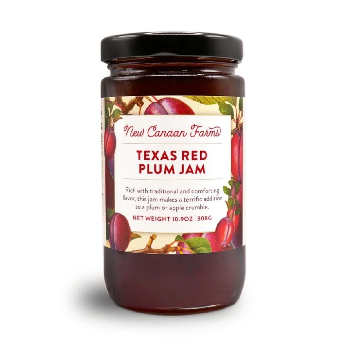 jar of plum jam