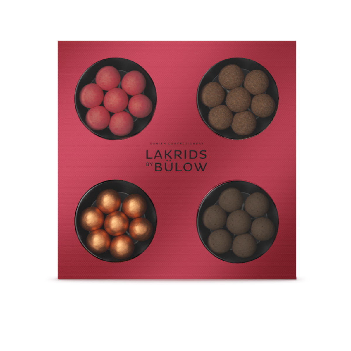 Winter Collection Danish Chocolate Covered Licorice Lakrids by Bülow