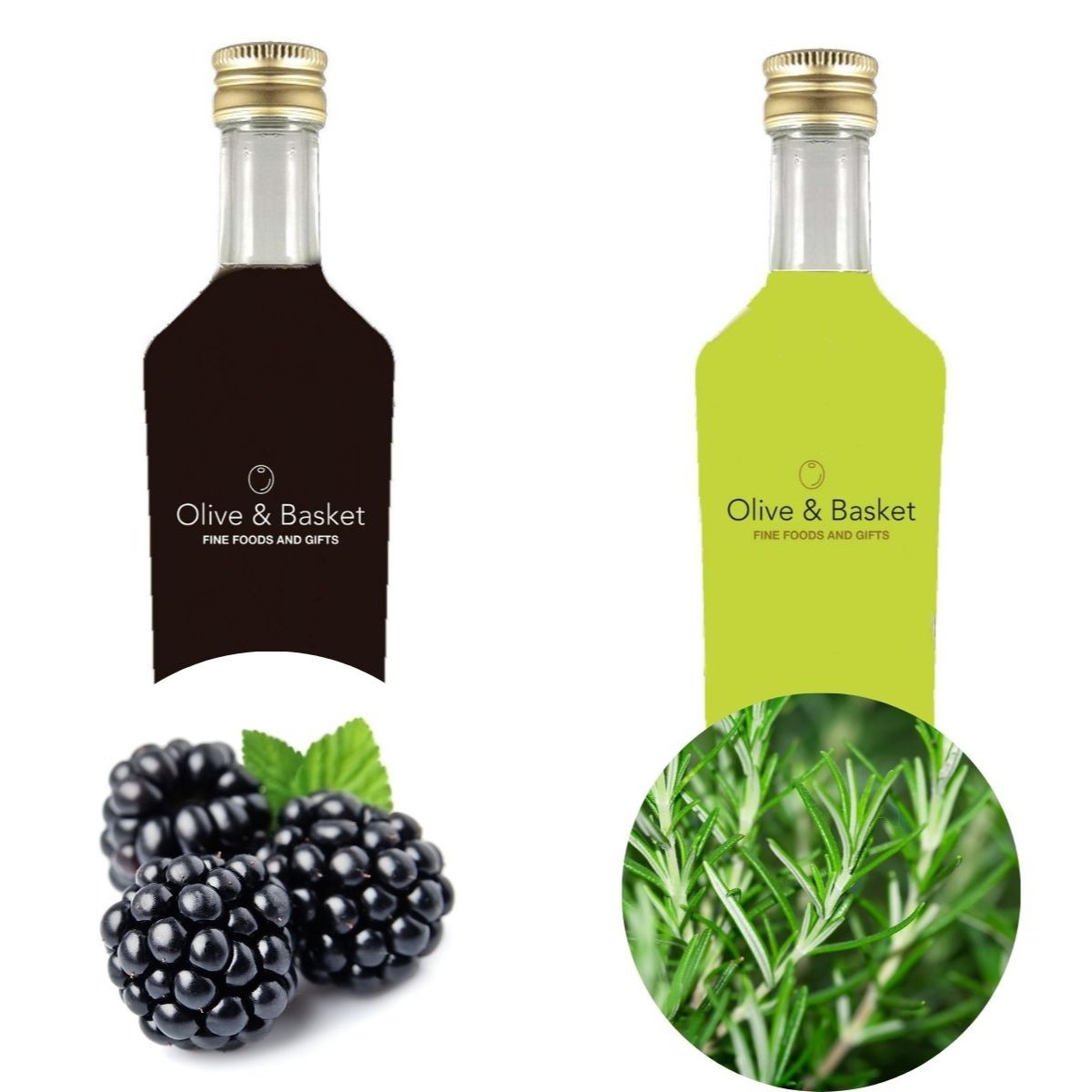 Blackberry Vinegar and Rosemary Olive Oil Pairing Bundle