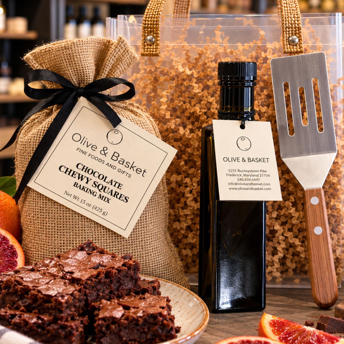 Blood Orange Brownie Gift Set