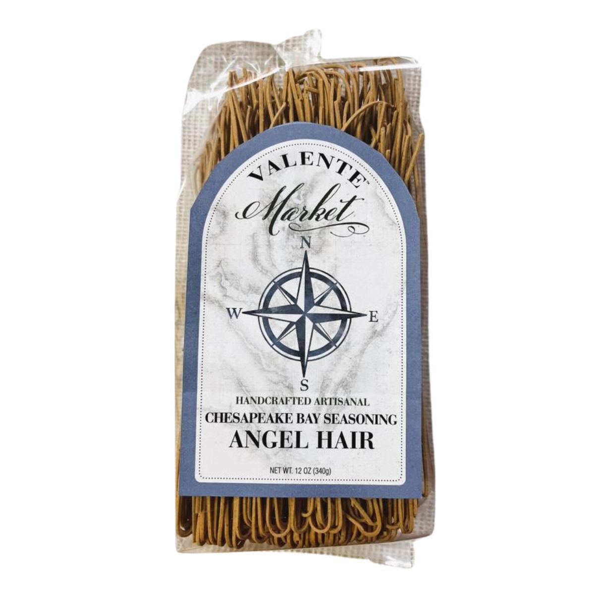Chesapeake Bay Seasoning Angel Hair Pasta- Handcrafted Pasta, Delicious with shrimp
