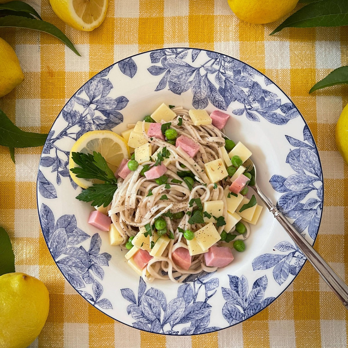 Lemon Pepper Linguine- Handcrafted Pasta