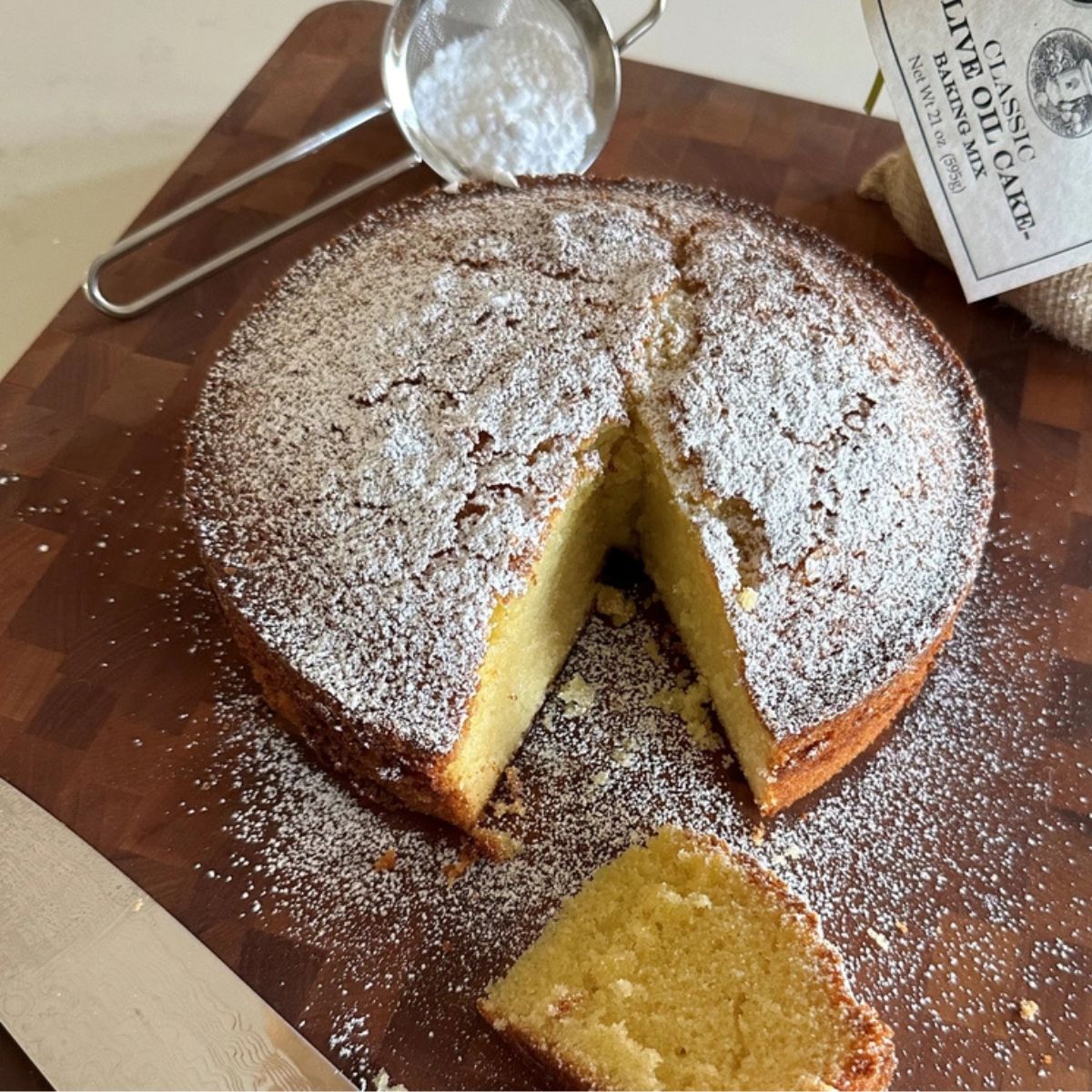 Olive Oil Cake Baking Mix