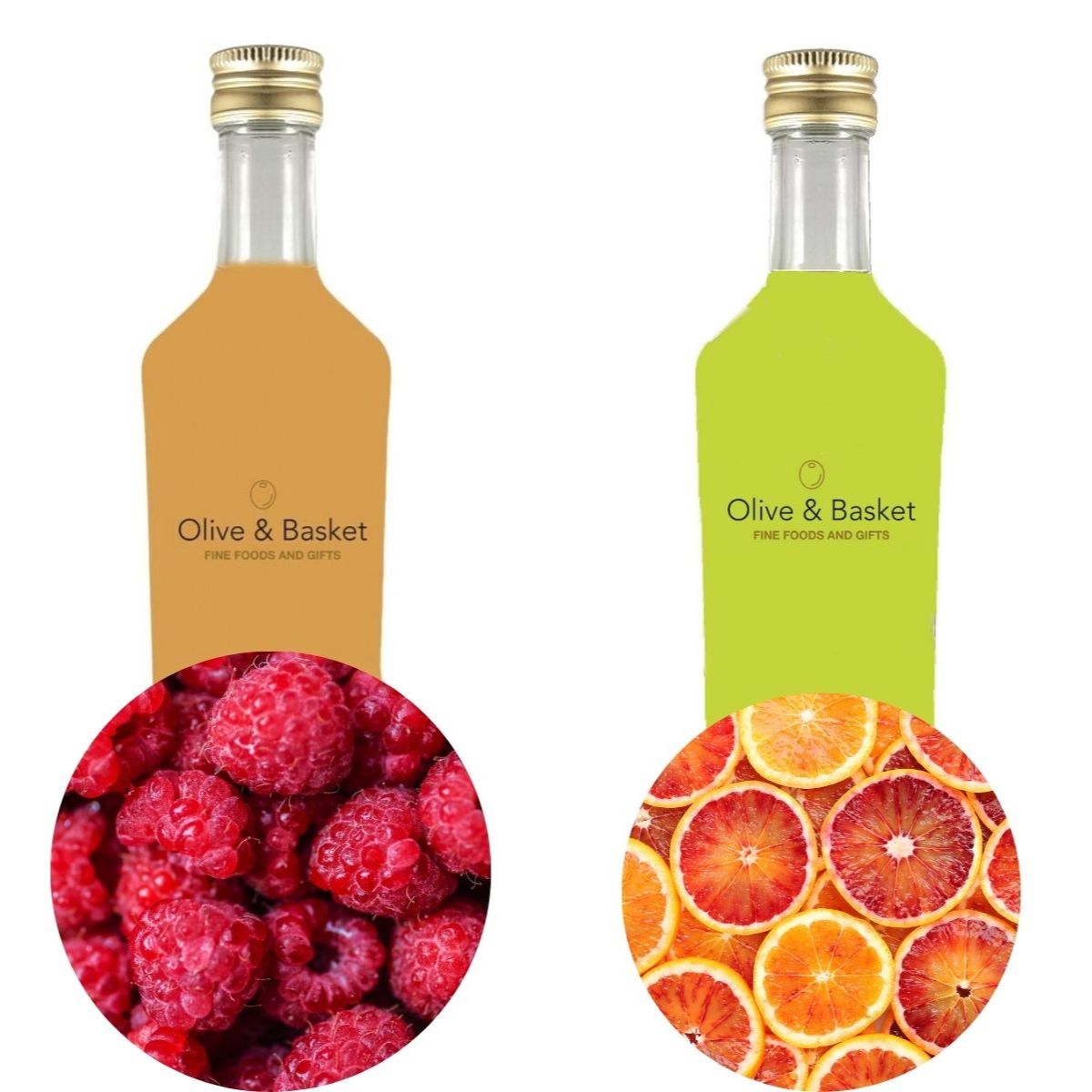 Red Raspberry Vinegar and Blood Orange Olive Oil Paring Bundle