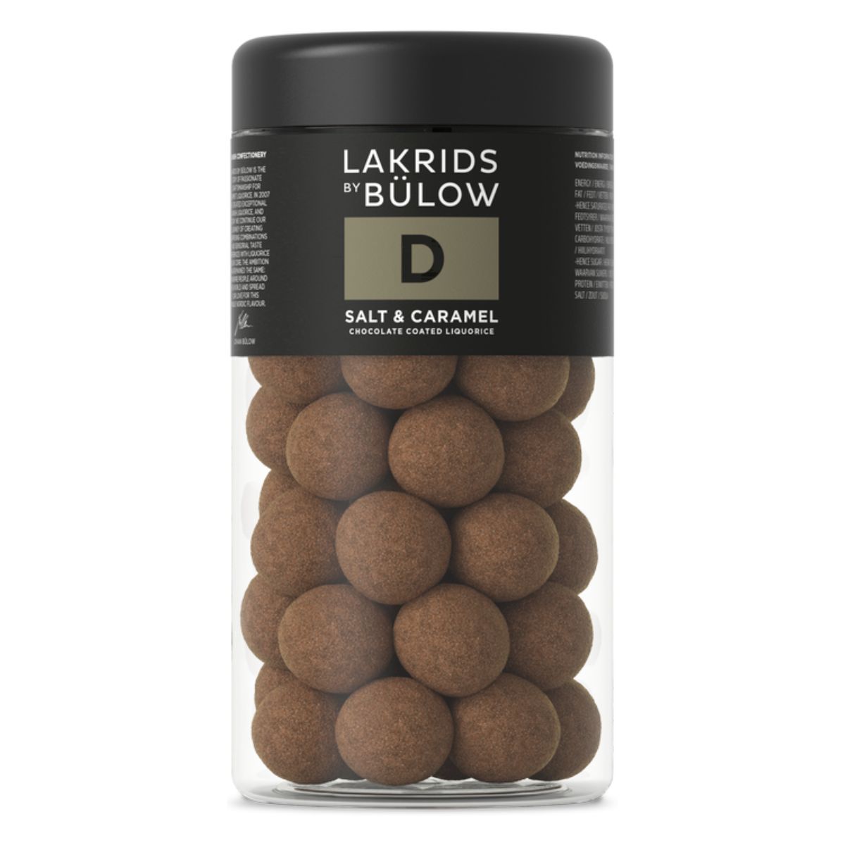 Salt &amp; Caramel Danish Chocolate Covered Licorice Lakrids by Bülow