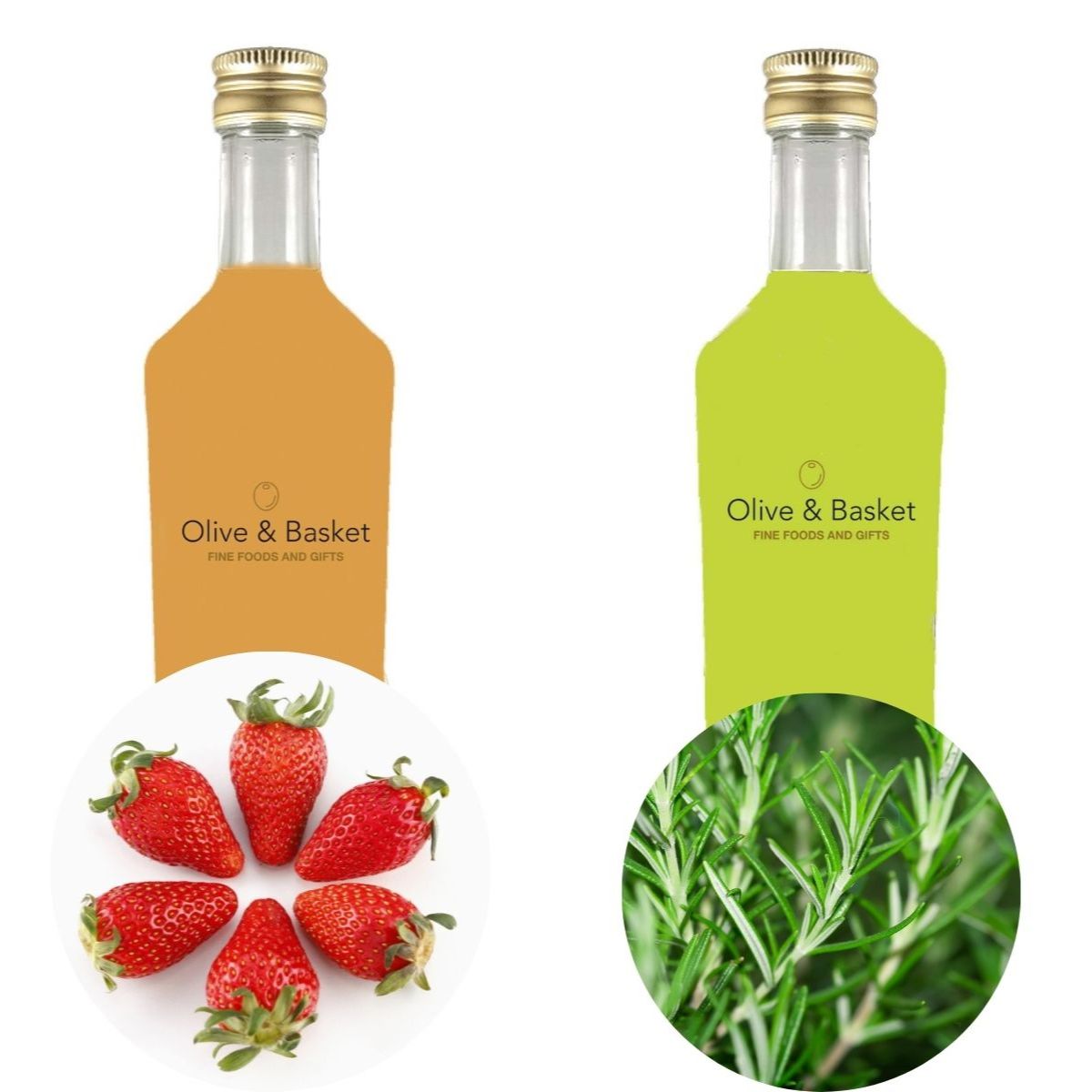 Strawberry Vinegar &amp; Rosemary Olive Oil Bundle- Limited Time