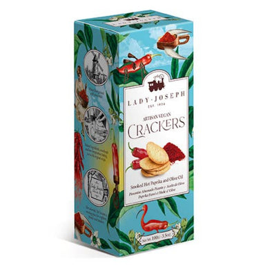 Artisan Smoked Hot Paprika Crackers- Handcrafted in Spain