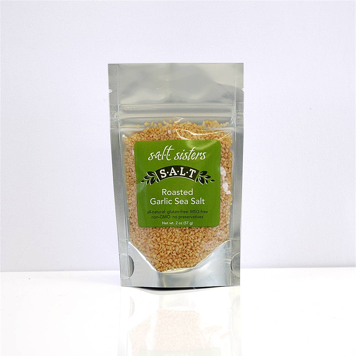 Roasted Garlic Sea Salt  s.a.l.t. sisters Herb Mixes &amp;amp; Salts Olive &amp;amp; Basket