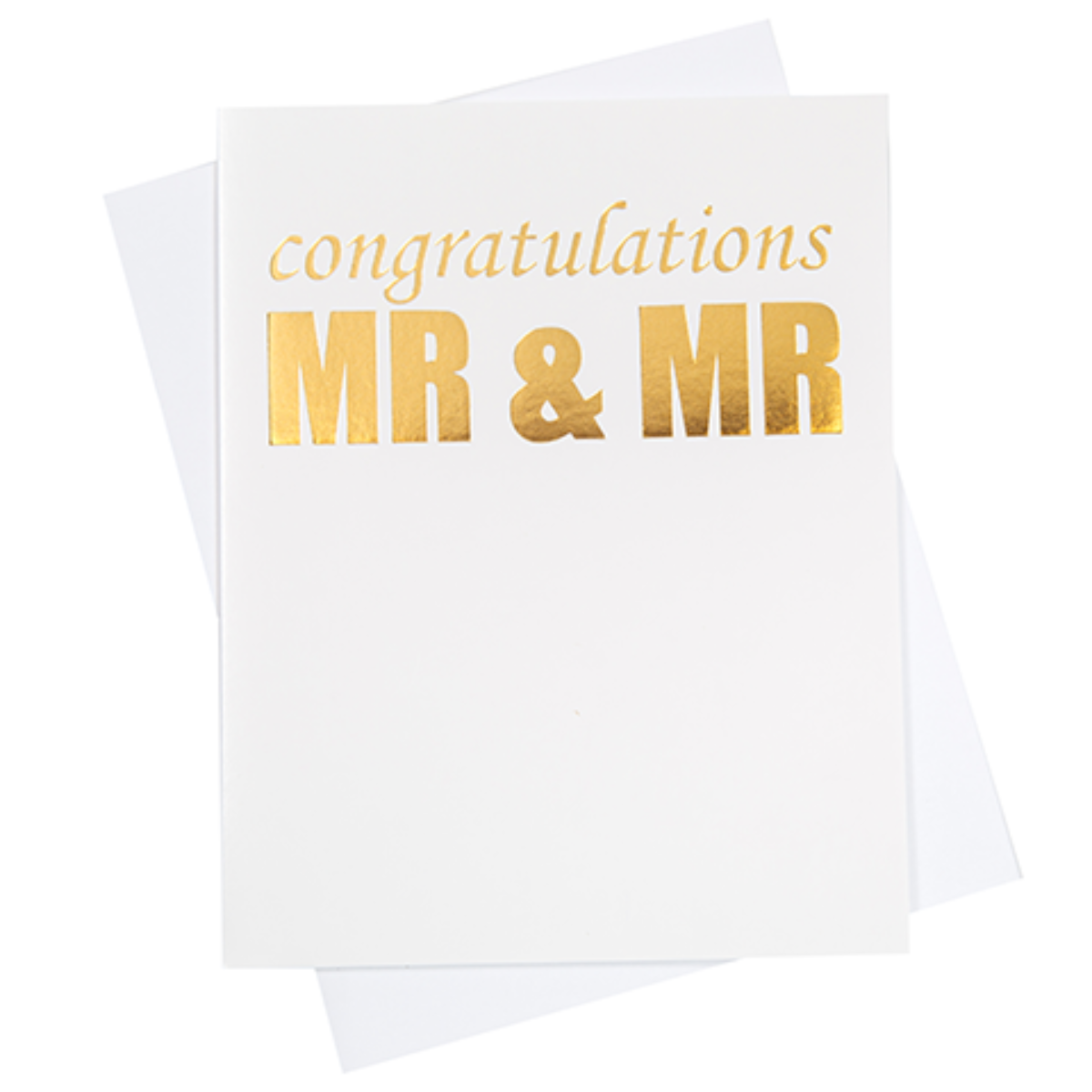 Mr. &amp; Mr. Congratulations