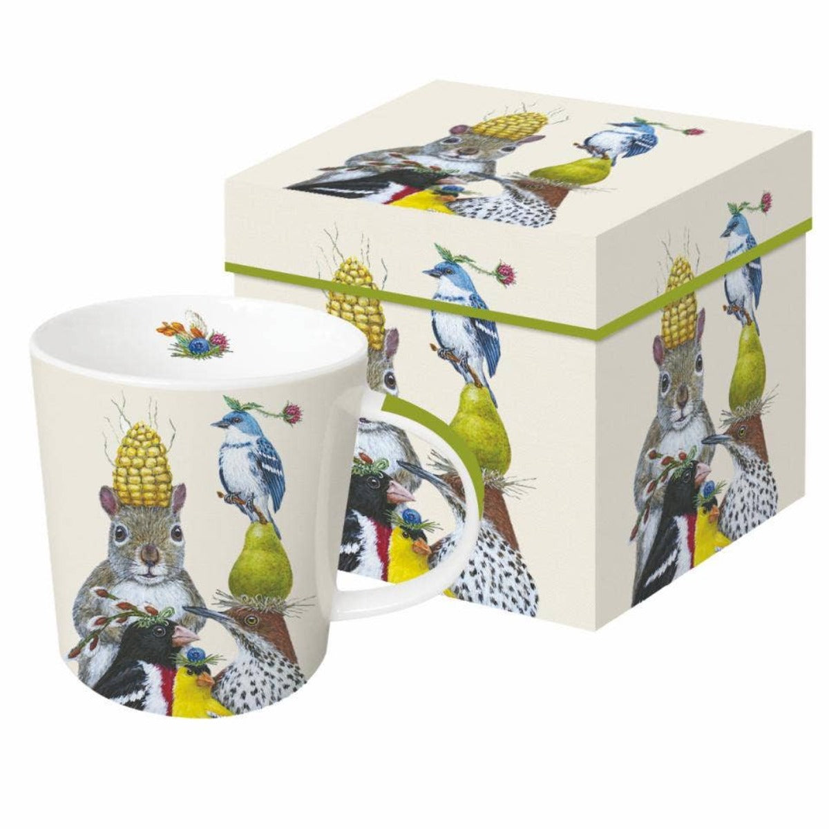 Party Under the Feeder Mug in Gift Box- Perfect gift for the nature lover