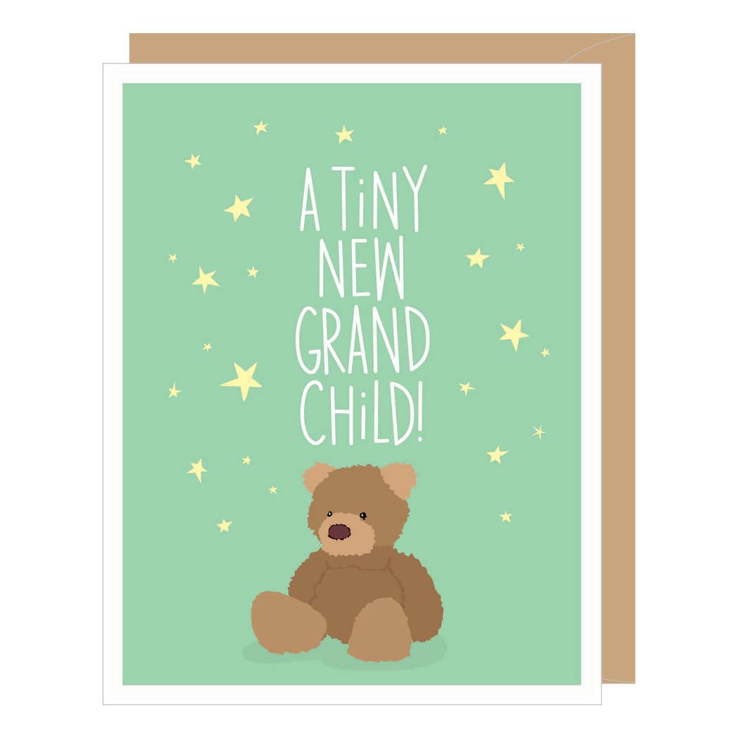 Teddy Bear New Grandparent Congratulations